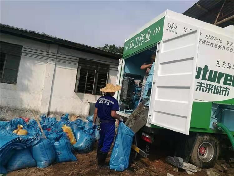 武鸣工业污泥压干处理