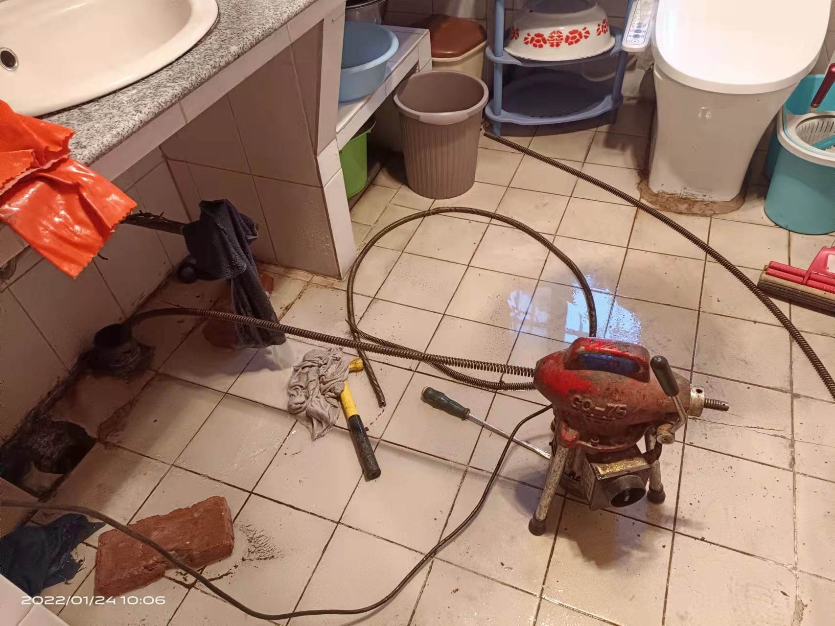 武鸣疏通厨房下水道，地漏疏通